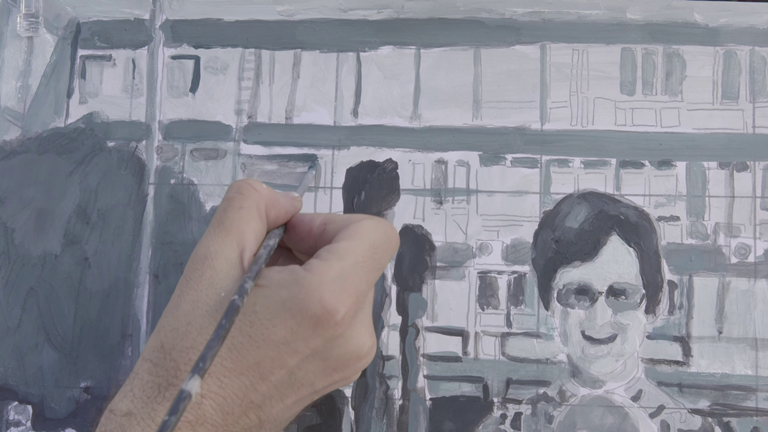 	דני מיכאל רוזנברג, צייר החיים המודרניים, וידיאו, 2019 5